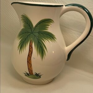 Le Gourmet Chef Palm Tree Pitcher